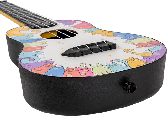 TUC-KITTY Concert Travel Ukulele
