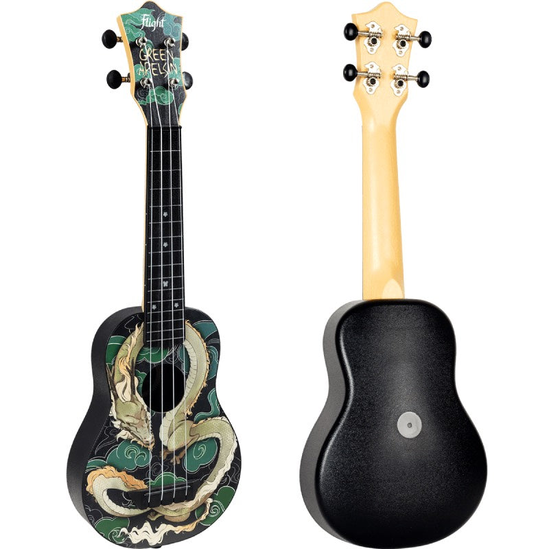 TUS-JADE DRAGON Soprano Travel Ukulele