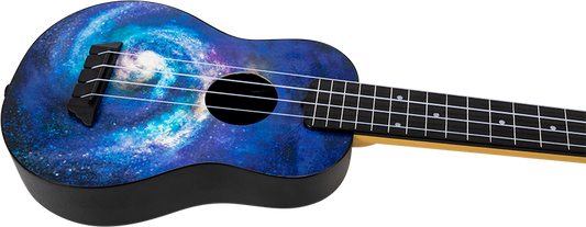 TUSL40 SPACE Travel Concert Scale Soprano Ukulele