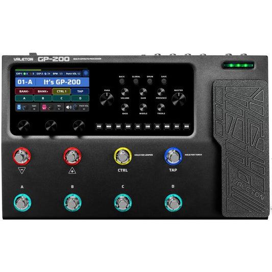 GP-200 gitar-multieffekt-pedalboard