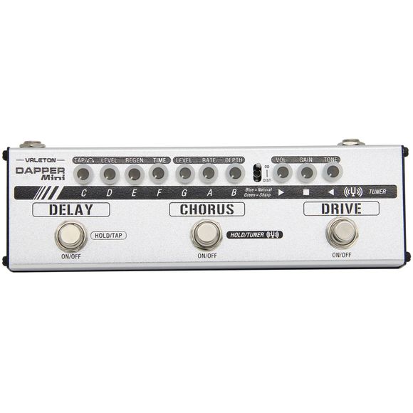 MES-1 Dapper Mini gitar-multieffekt-pedalboard