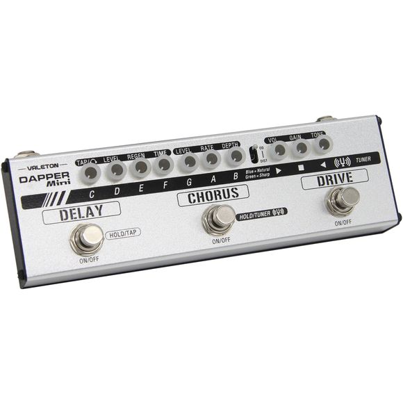 MES-1 Dapper Mini gitar-multieffekt-pedalboard