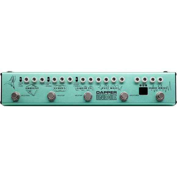 VES-5 Dapper Indie gitar-multieffekt-pedalboard