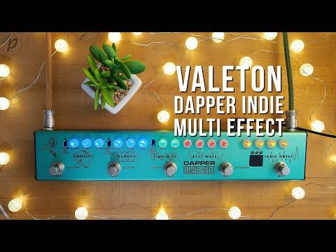 VES-5 Dapper Indie gitar-multieffekt-pedalboard