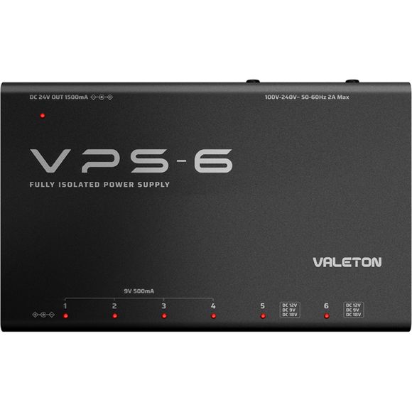 VPS-6 multi-strømforsyning, 9-24V 1500mA