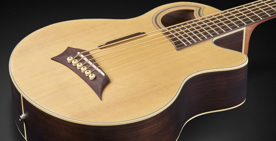 Warwick RockBass Alien Deluxe, 6-String - Natural Transparent Satin