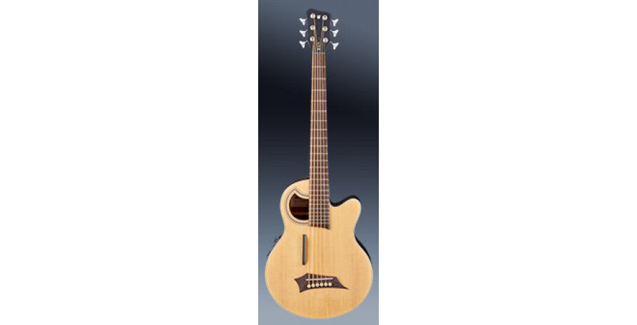 Warwick RockBass Alien Deluxe, 6-String - Natural Transparent Satin