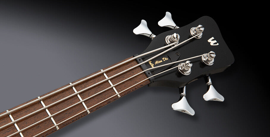 Warwick RockBass Alien Deluxe Hybrid Thinline, 4-String, Black