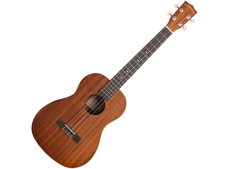 Enkel bariton-ukulele, mahogni
