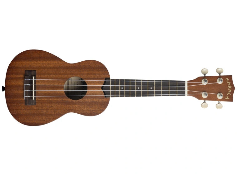 Enkel sopran-ukulele, mahogni