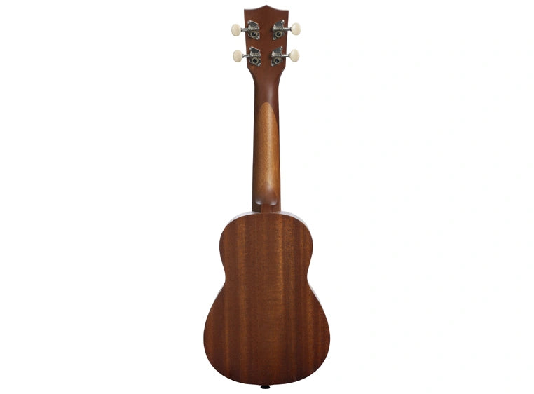 Enkel sopran-ukulele, mahogni