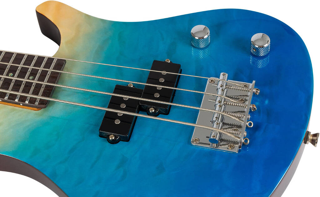 Mini bass - Trans Blue
