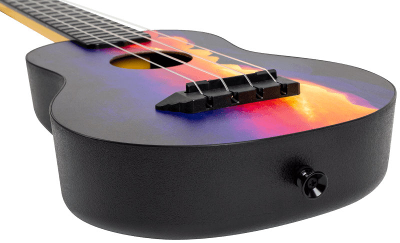 TUSL-EE SUNSET Elise Ecklund Signature Concert Scale Soprano Travel Ukulele