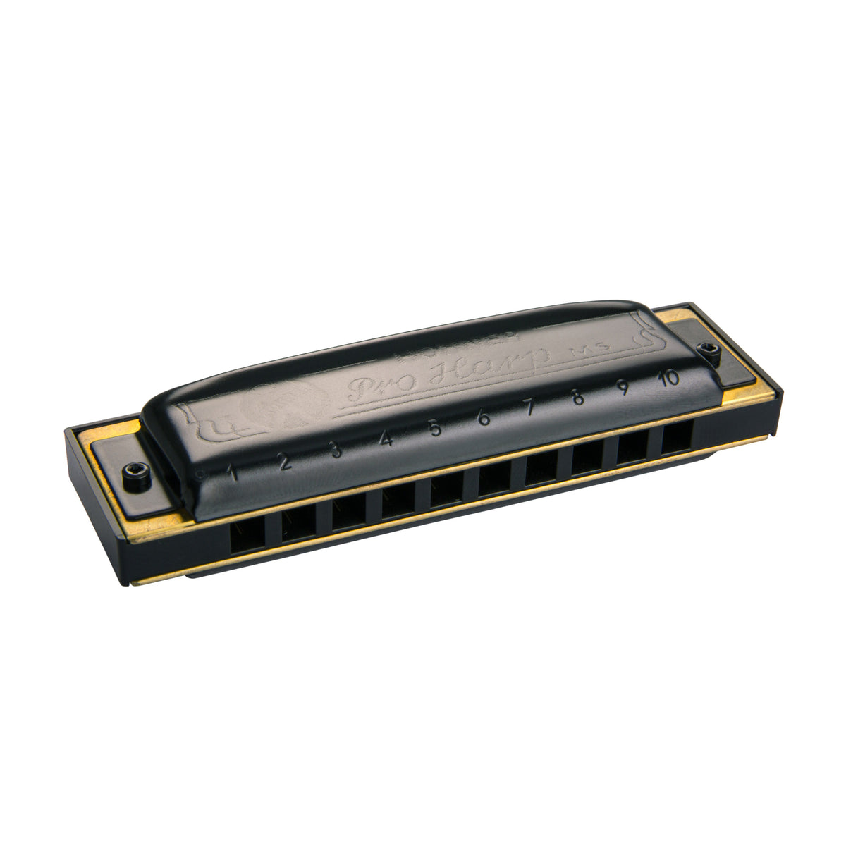 HOHNER Pro Harp MS – Rockemunnspillet med helsvart holdning