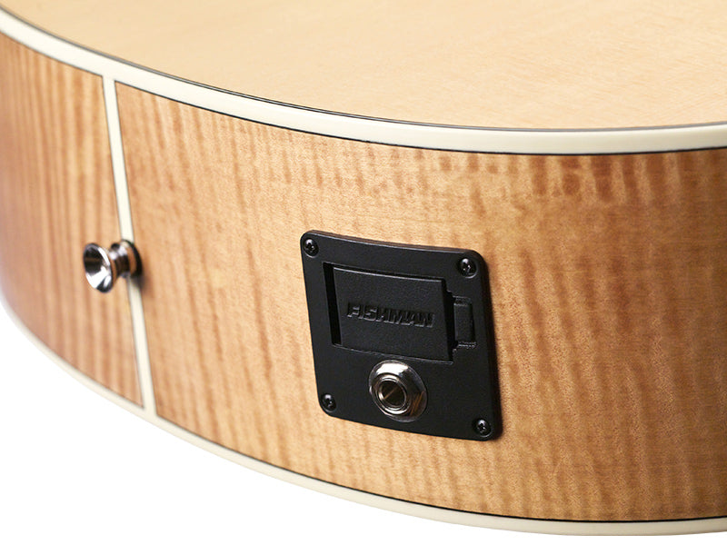 Jumbo Junior Bass Flame Maple Antique Blonde