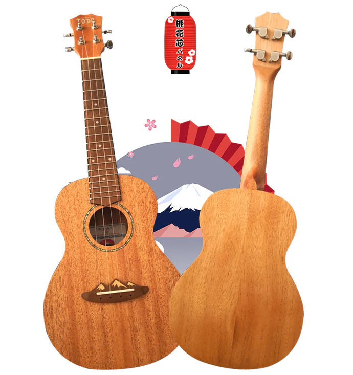 JAPAN - MOUNTAIN FUJI - SOLID TOP MAHOGANY