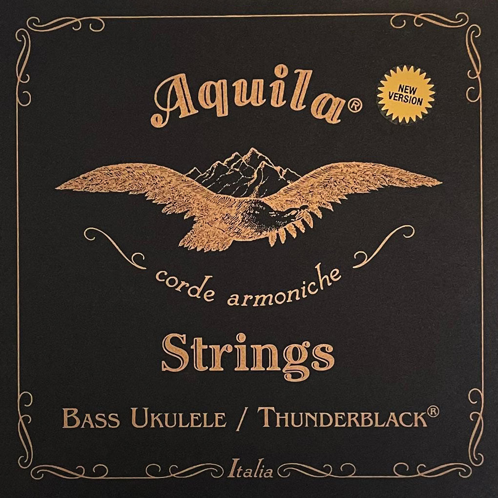 Thunderblack Series, Bass Ukulele / U-Bass String Set - 5-String, 23" - 26" Scale
