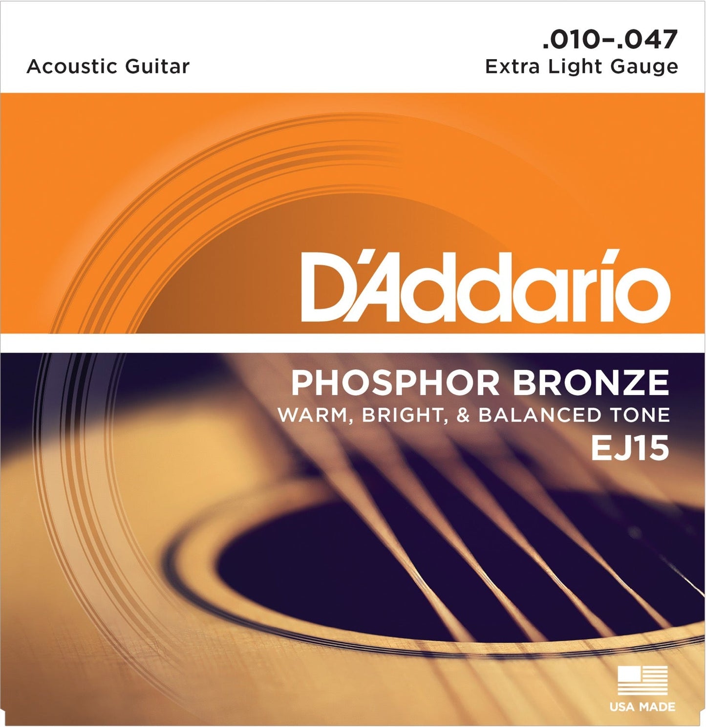 Phosphor Bronze - Strenger til kassegitar