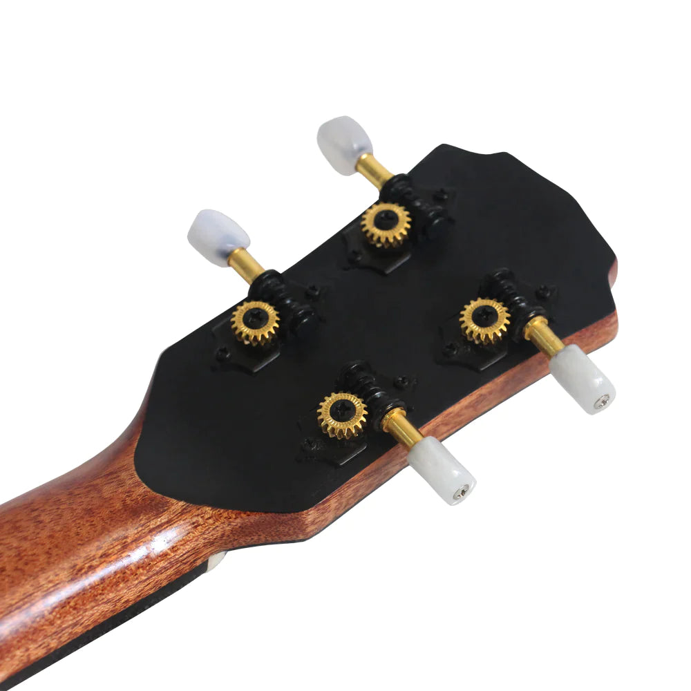 Månelignende rosett - Konsert-ukulele