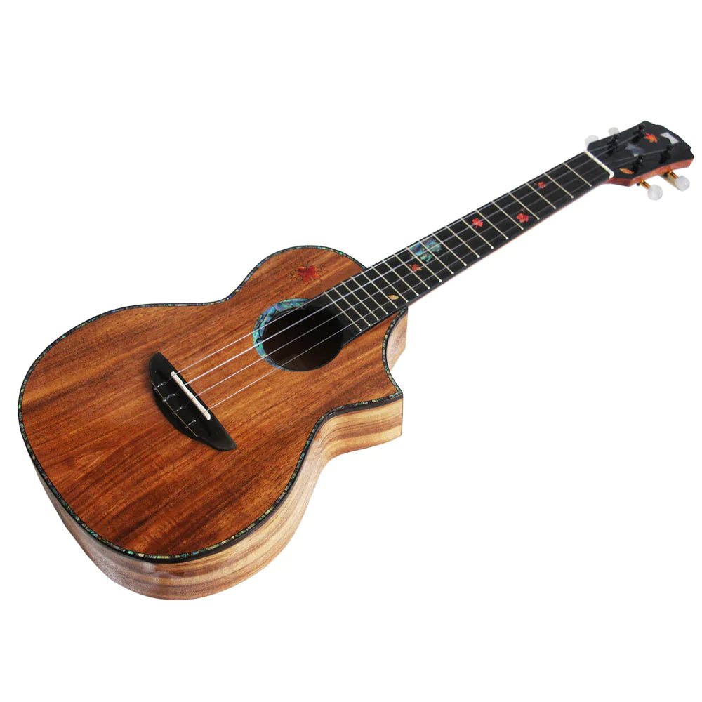 Månelignende rosett - Konsert-ukulele