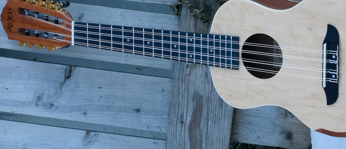 Roos Prisma T8 - Tenor-ukulele med 8 strenger