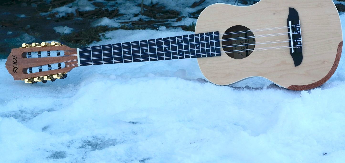 Roos Prisma T8 - Tenor-ukulele med 8 strenger