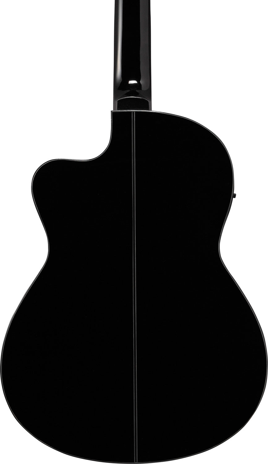 Klassisk gitar - Black High Gloss