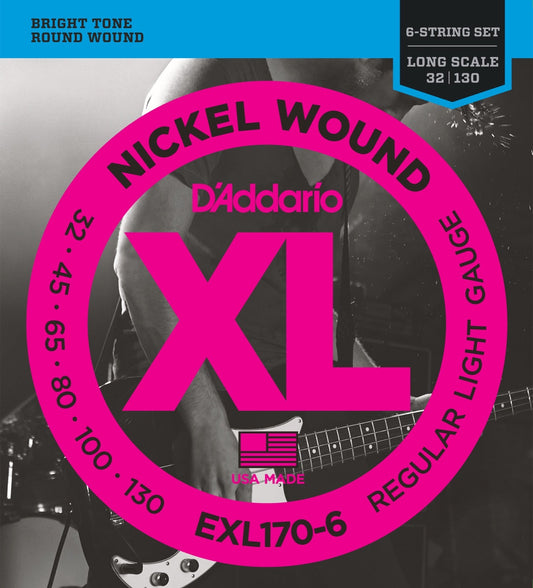 D'Addario - XL Nickel Wound - 6 string set