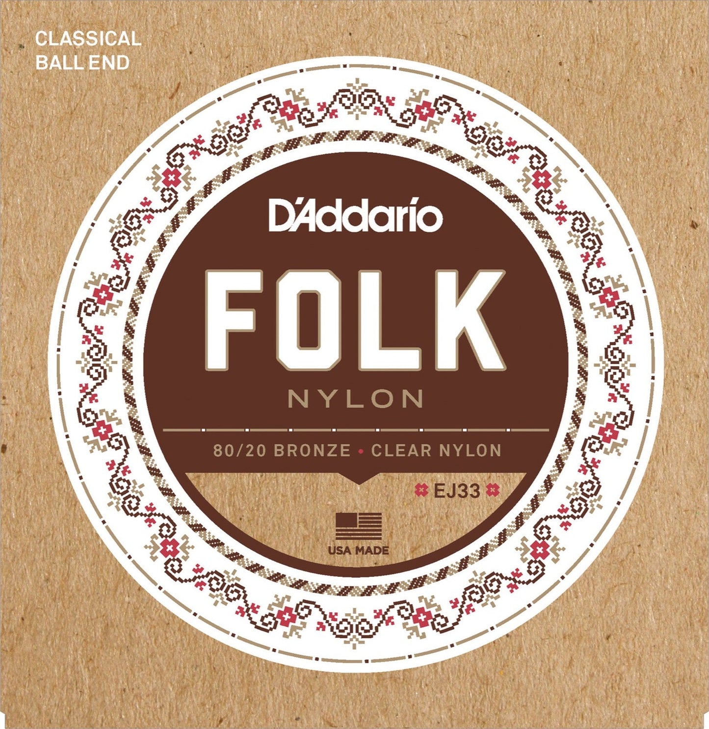 D'Addario Classic - Ball end