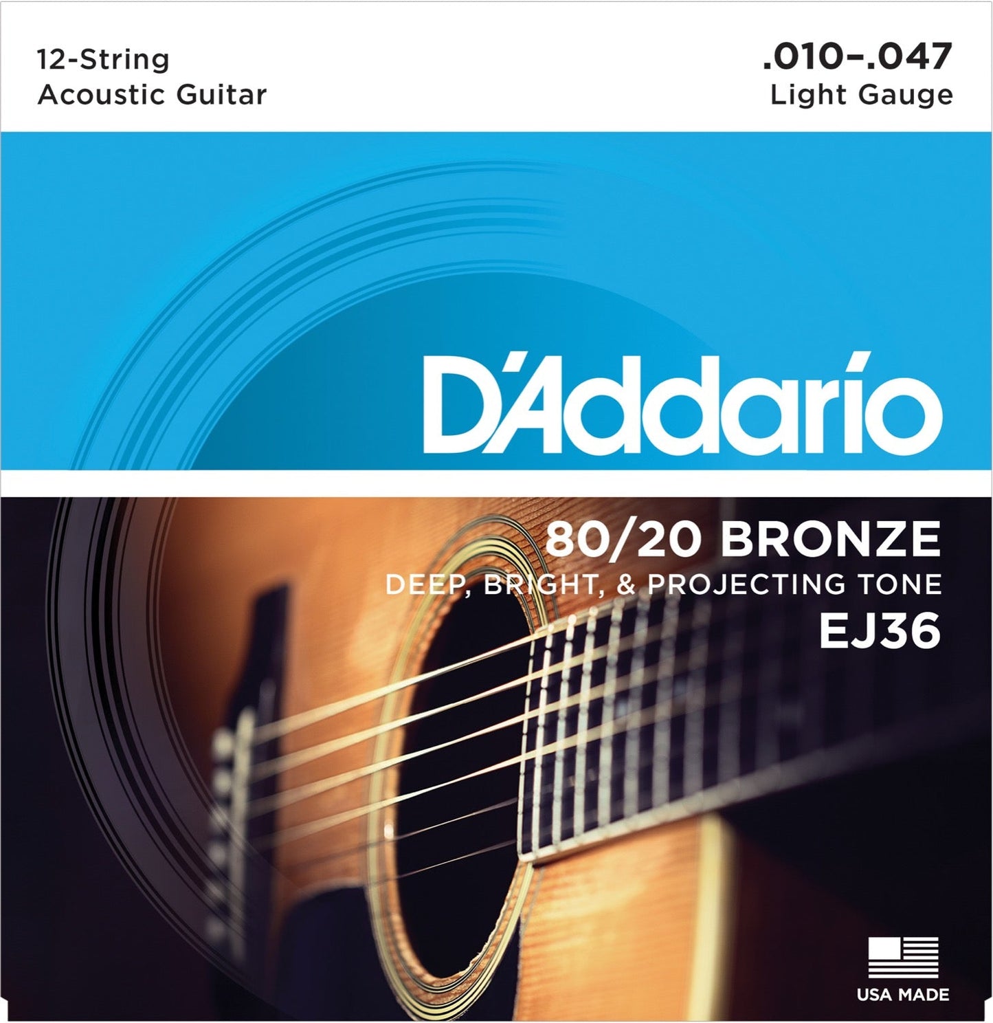 D'Addario - 80/20 Bronze