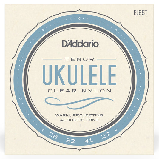 D'Addario EJ65T Clear Nylon - Tenor