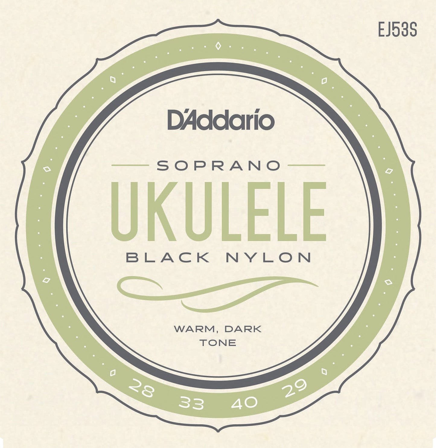 D'Addario - Black Nylon - Sopran - EJ53S