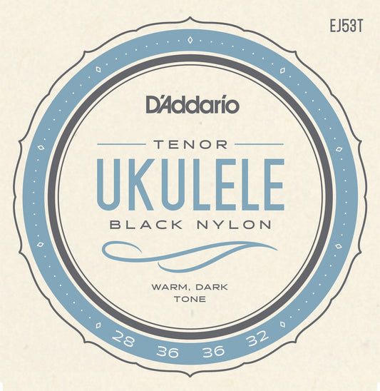 D'Addario - Black Nylon - Tenor - EJ53T