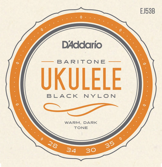 D'Addario - Black Nylon - Bariton - EJ53B