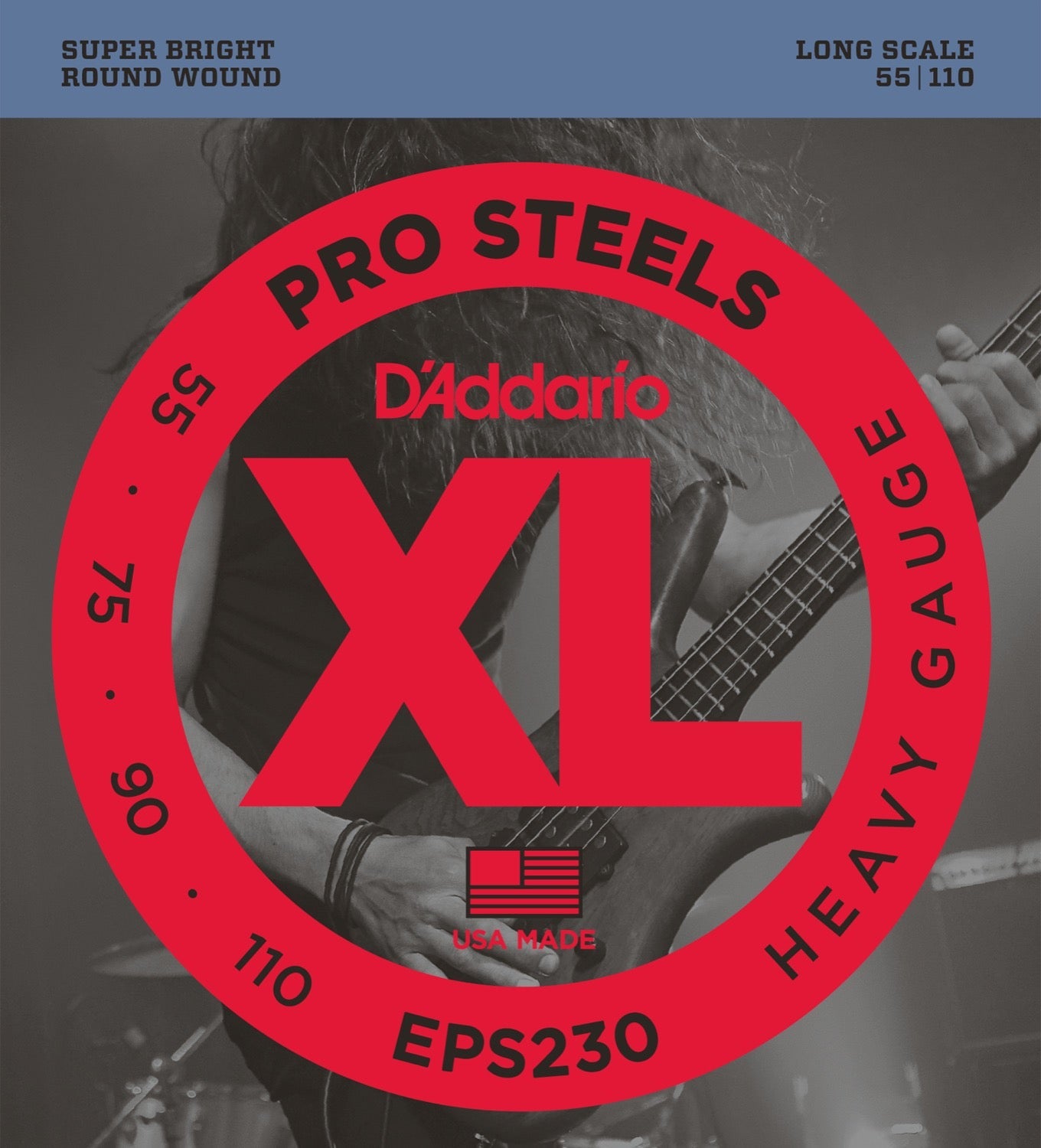 XL Prosteel - 4 strings set