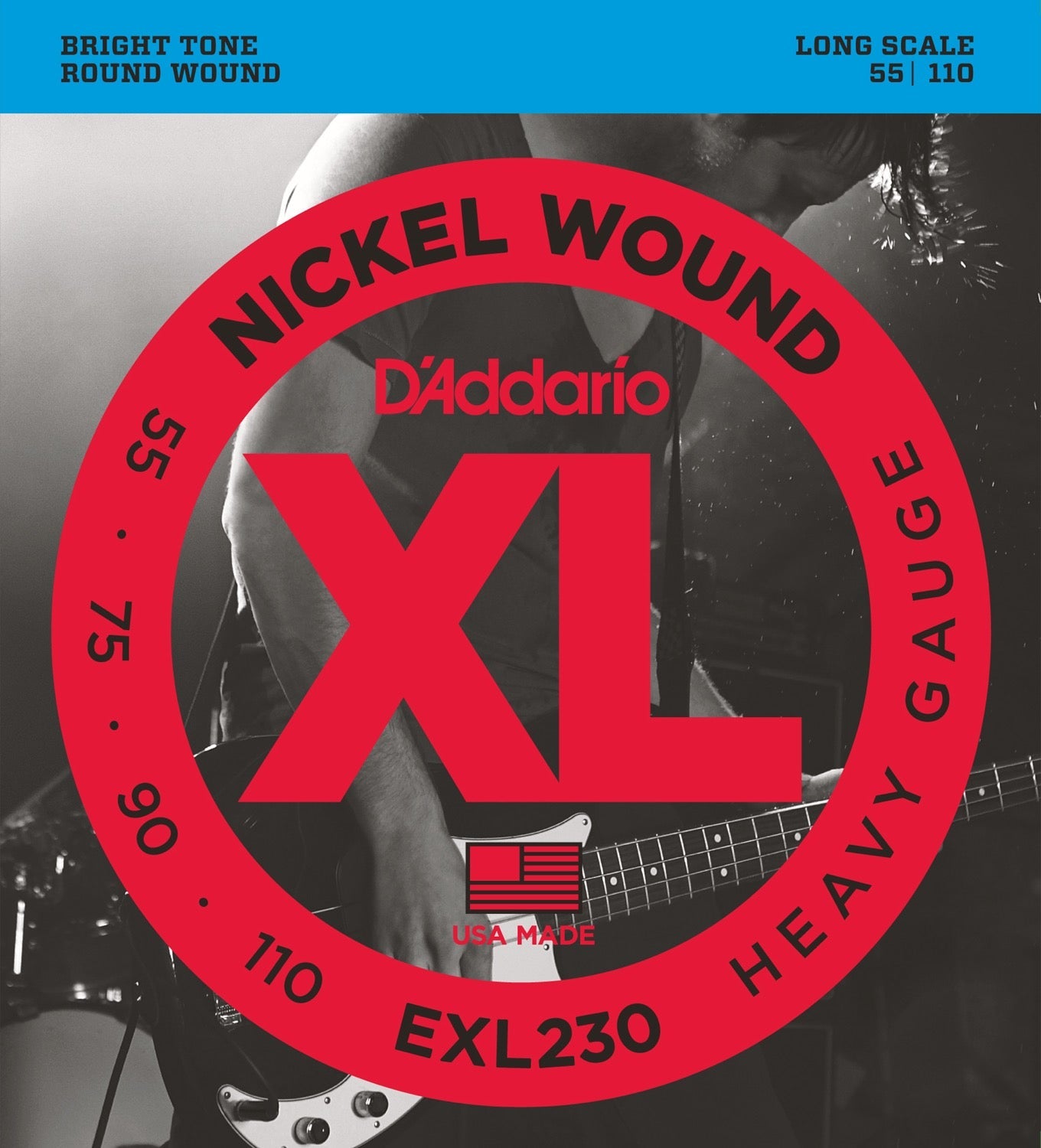 D'Addario - XL Nickel Wound - 4 string set