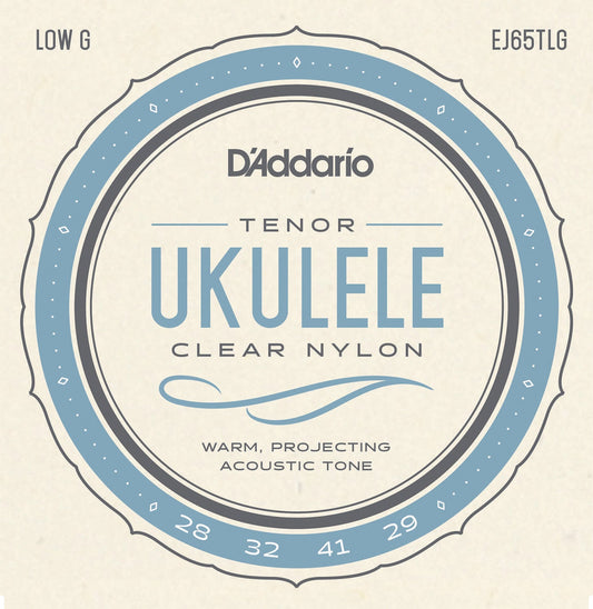 Clear Nylon - Strenger til tenor-ukulele (Low G)