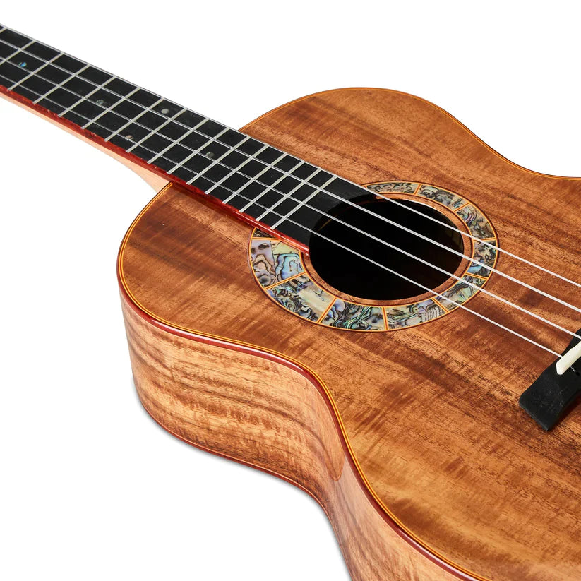 Solid Flamed Acacia Tenor Ukulele